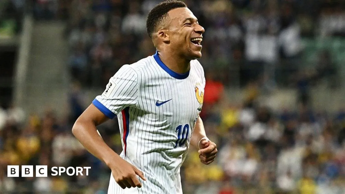 'It's crazy' - Mbappe equals Henry's France tally