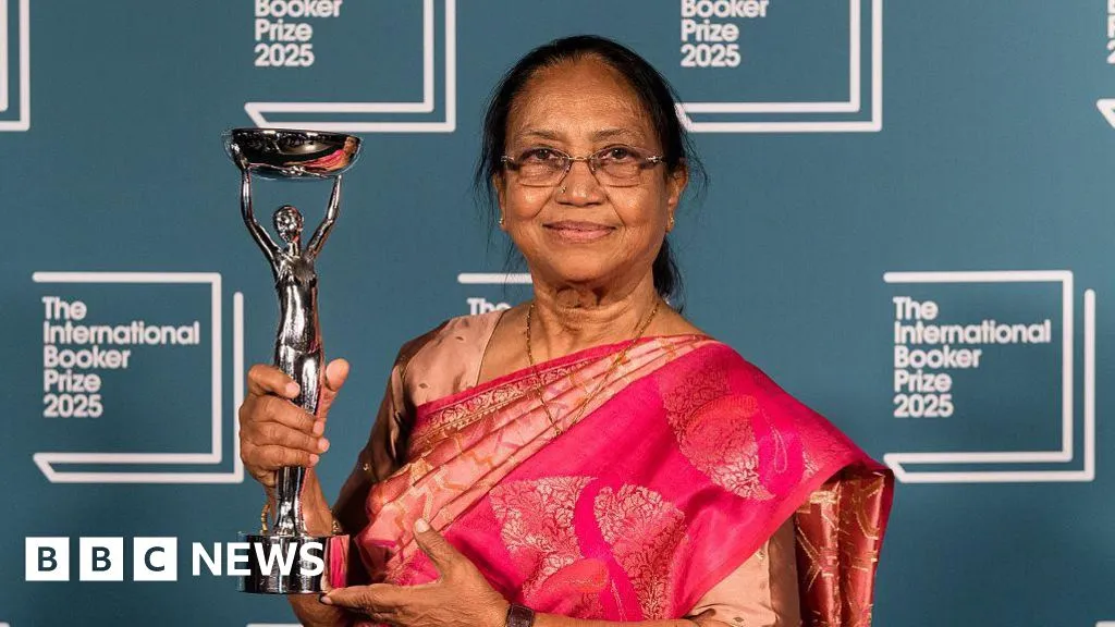 India's International Booker Prize winner at the centre of a political row