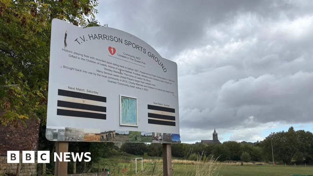 Blue plaque for grassroots pitch graced by stars