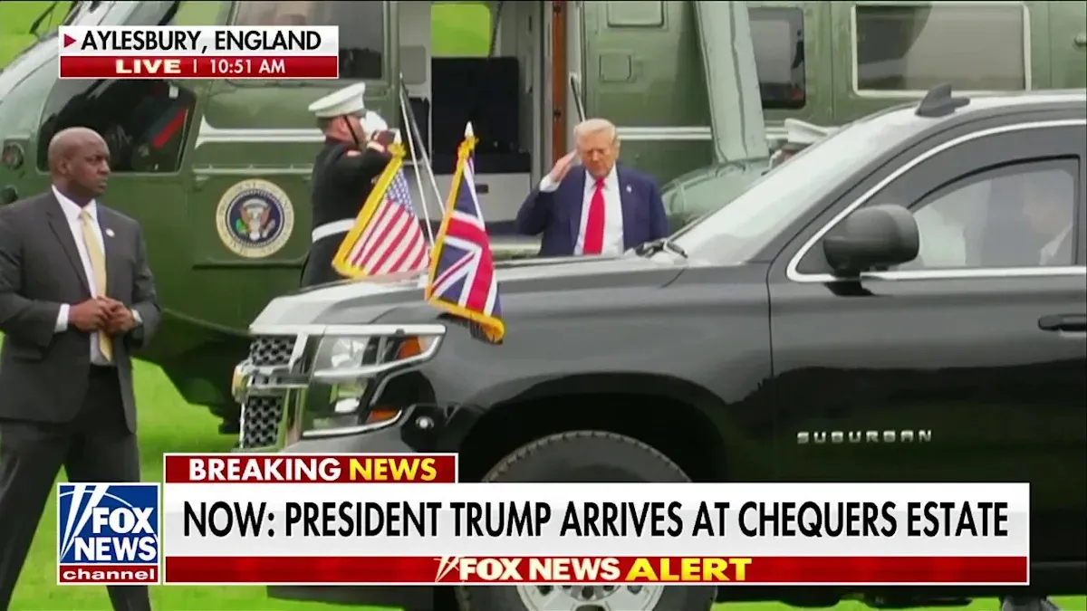 Nick Faldo reveals details from Trump's UK state dinner: 'Unbelievable'