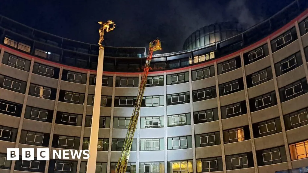 Fire breaks out at BBC's former HQ Television Centre