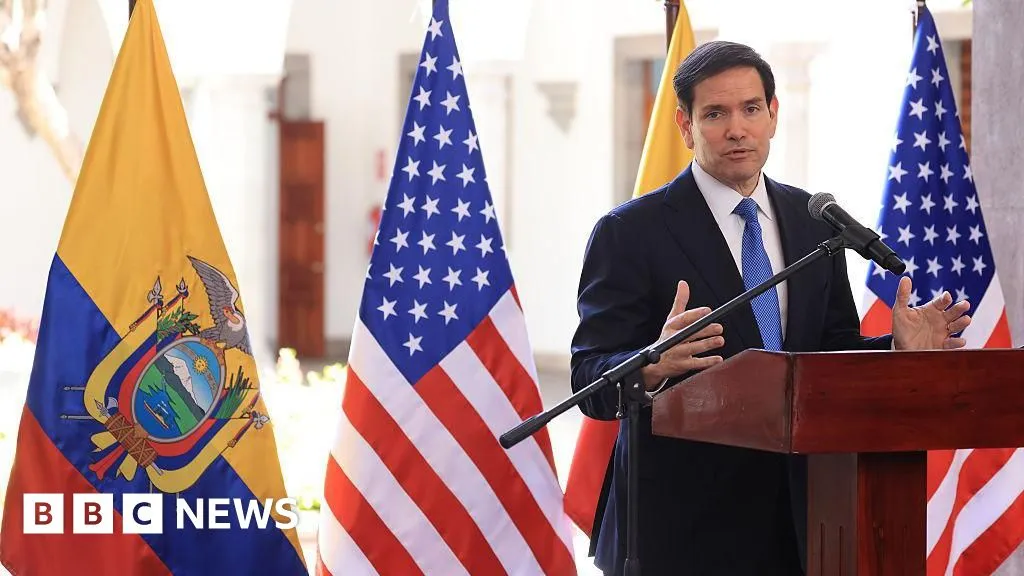 Rubio says US will 'blow up' foreign crime groups if needed