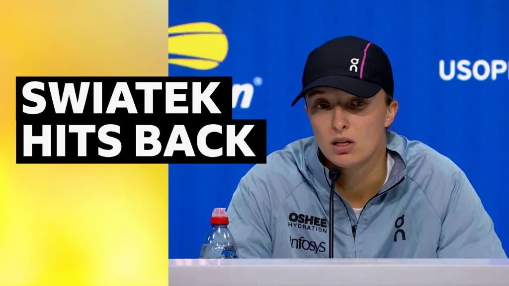 'Why would you say that?' - Swiatek unimpressed by reporter's question