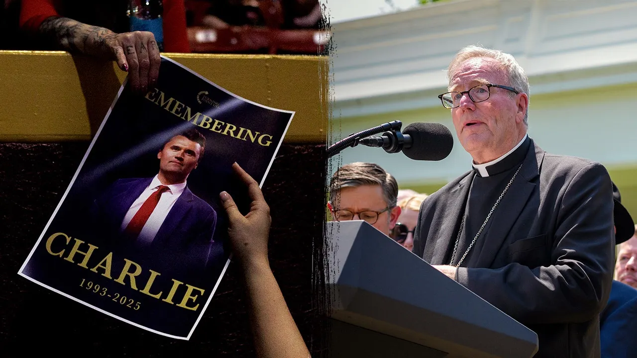 EXCLUSIVE: Bishop Robert Barron says Charlie Kirk ‘died with a microphone in his hand,’ as faith under attack