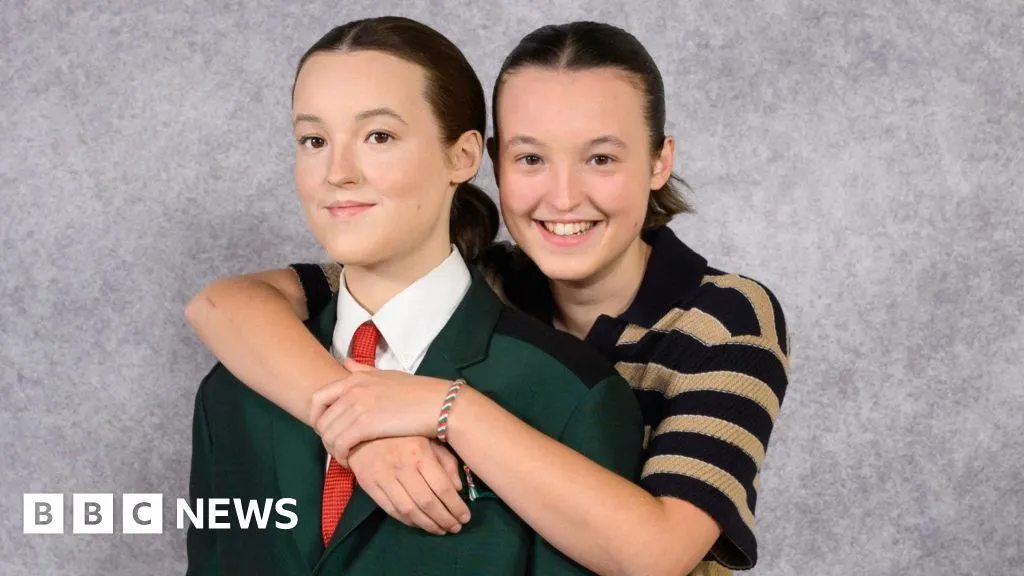 Last of Us star comes face to face with waxwork