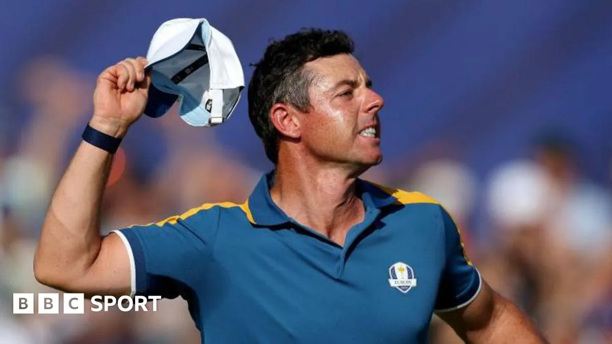 Europeans 'ready to go' for Ryder Cup - McIlroy