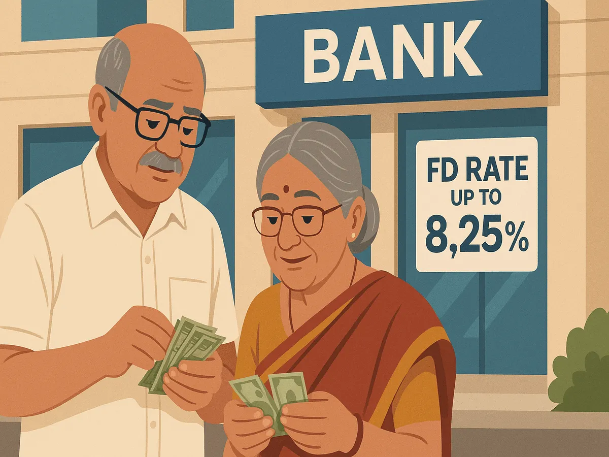 FD rate up to 8.25% for senior citizens investing for three years; Know the full list of banks