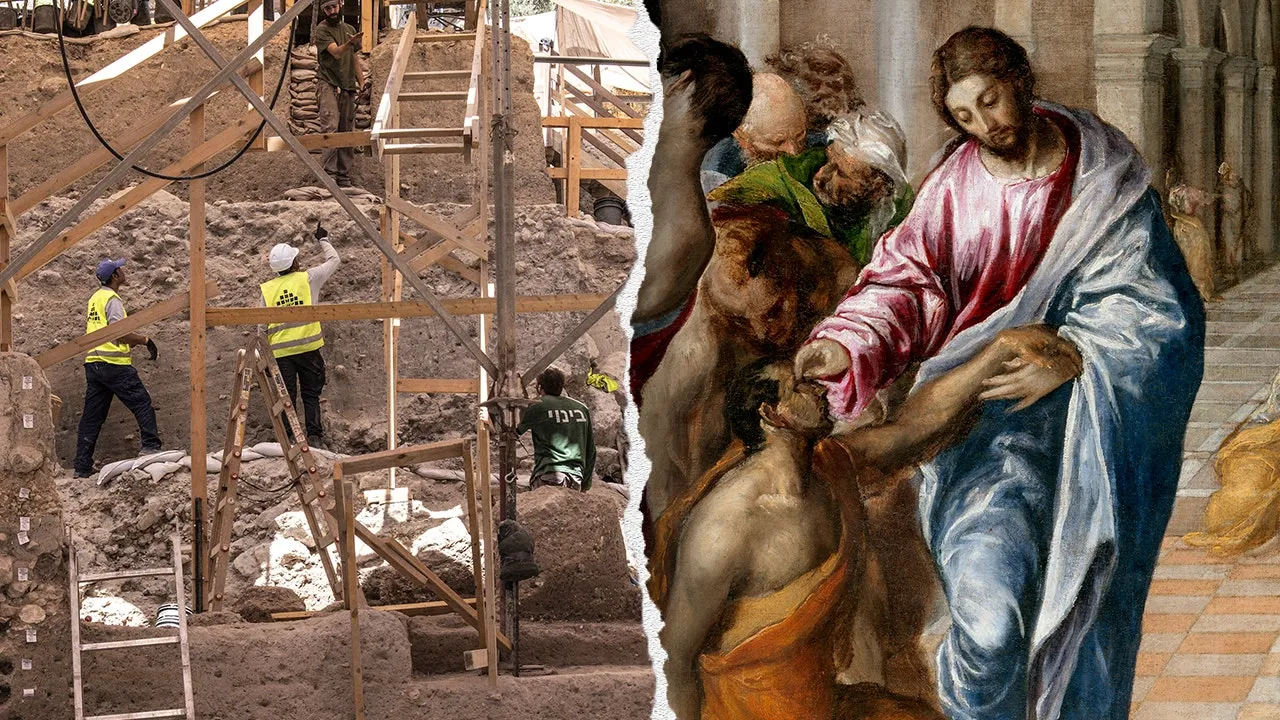 Archaeologists make 'significant' discovery near biblical pool where Jesus healed a blind man