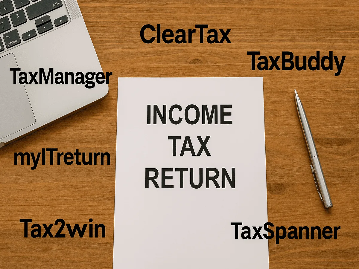 Online ITR filing charges across popular websites for AY 2025-26