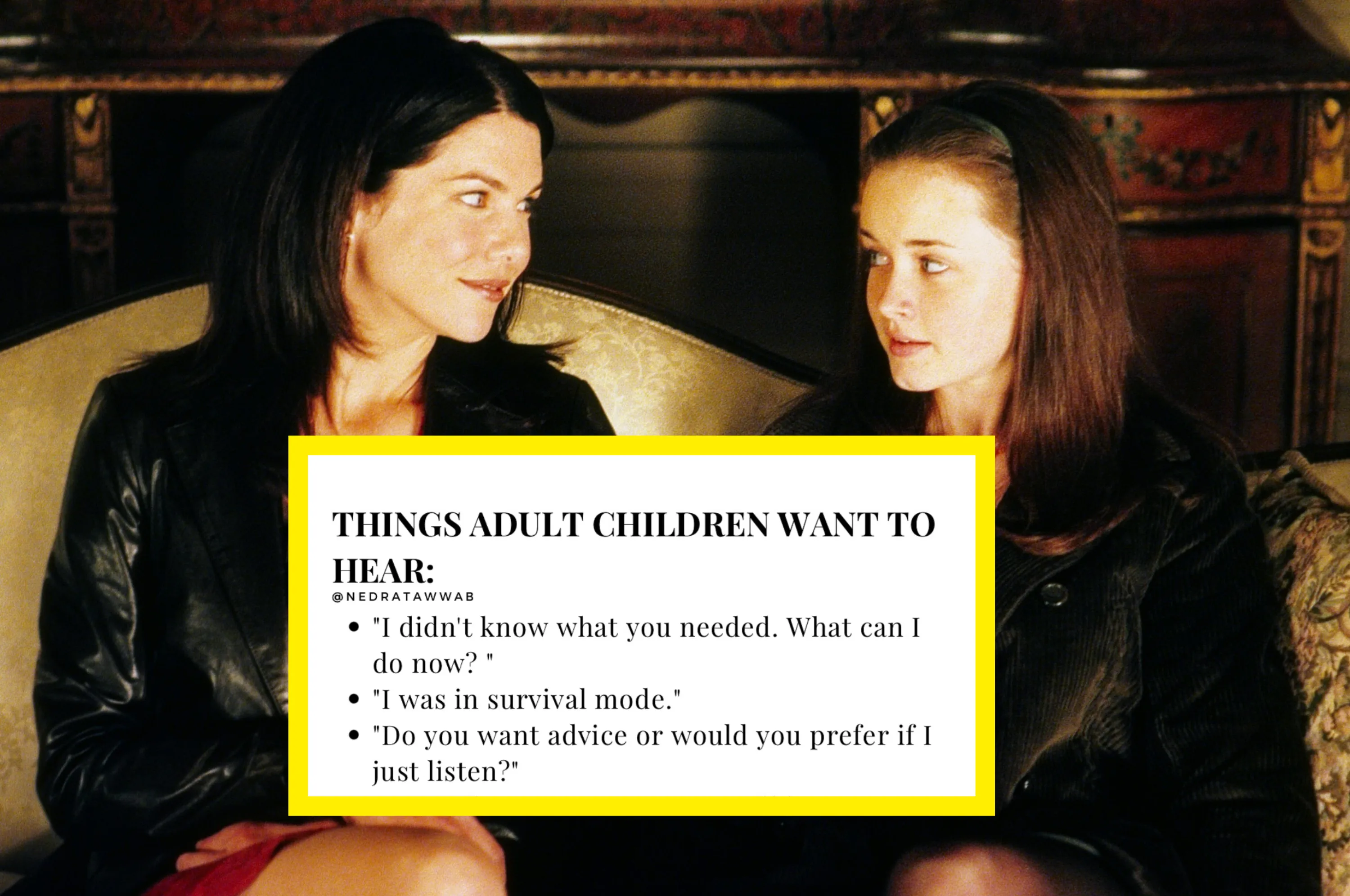 6 Phrases Adult Children Want To Hear From Their Parents