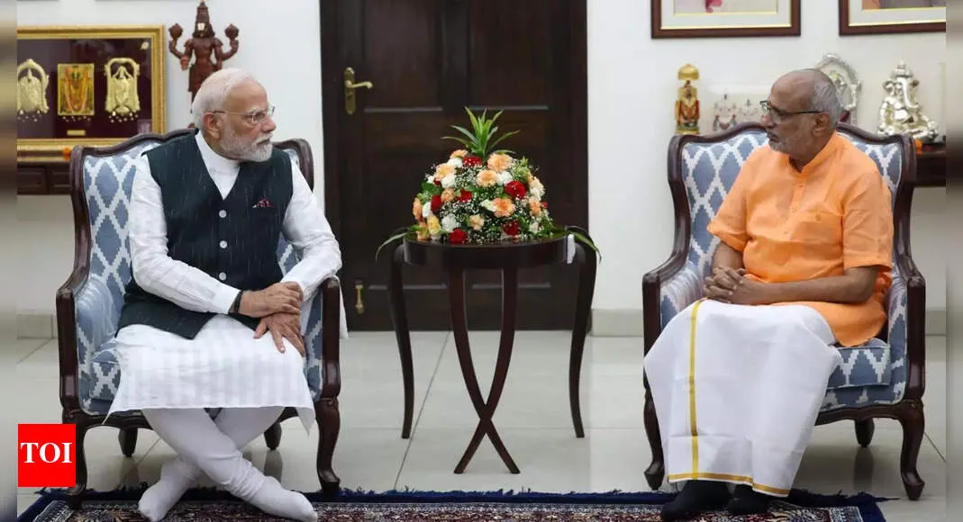 Celebrations erupt in NDA camp, ministers congratulate VP-elect