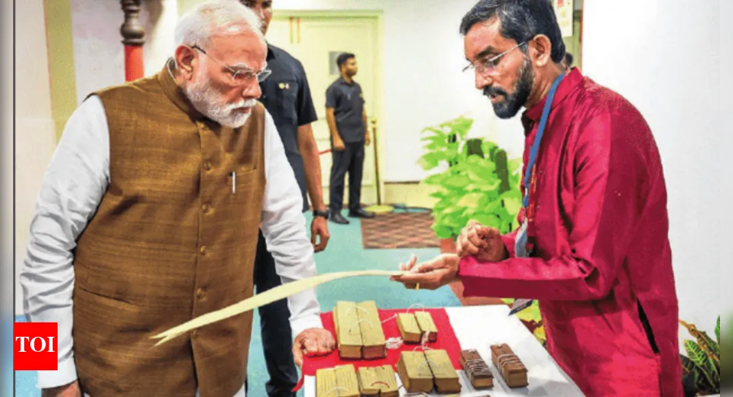 Digitise manuscripts, stop intellectual piracy: PM Modi