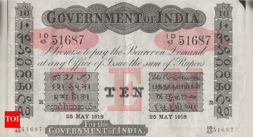 Lost in a shipwreck: Over 100 years old, rare Indian Rupee notes sold for lakhs at London auction