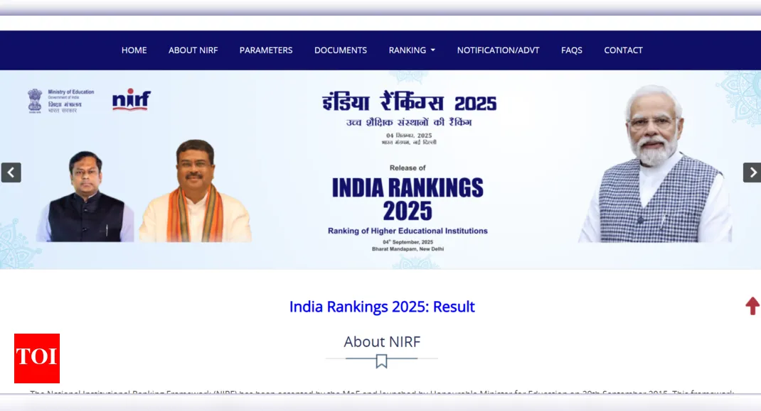 NIRF rankings 2025: Top 5 Medical colleges in Chennai to watch out for