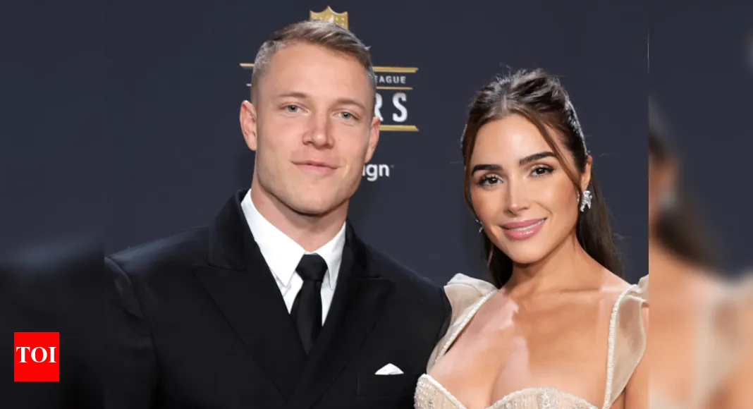 NFL star Christian McCaffrey’s wife Olivia Culpo shares first look inside baby Colette’s calming nursery designed to grow with her