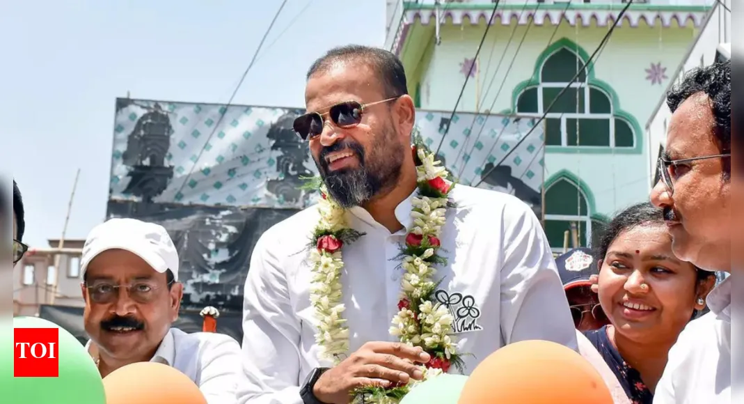 Gujarat high court finds former cricketer, TMC MP Yusuf Pathan guilty of land encroachment