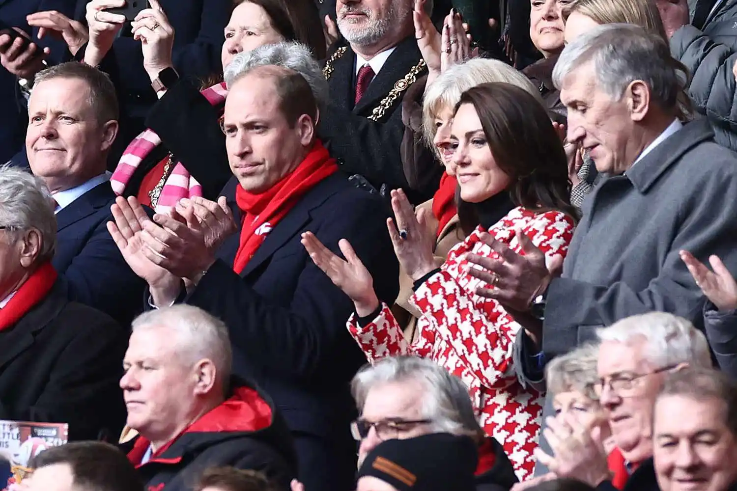 Kate Middleton and Prince William split loyalties with rival rugby appearances at Women’s World Cup